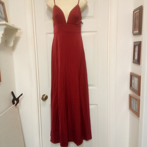 🆕 Lulu's Red👗size Small💕 Beautiful & elegant - Picture 8 of 12